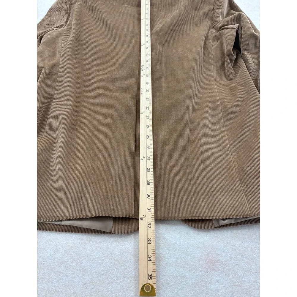 Mens 42 Regular Tan Corduroy Sportcoat Blazer Classic Fit 2-Button NWT Preppy